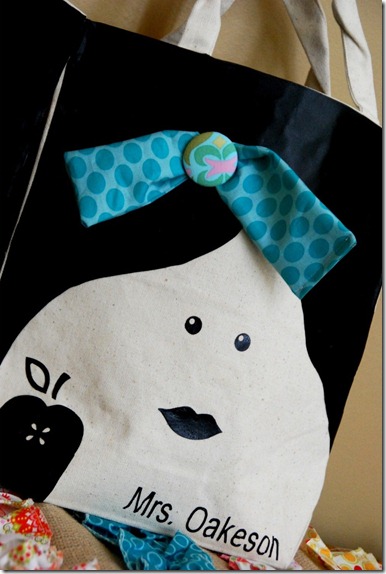 Teacher Appreciation Gift Idea -- Make Personalized Tote Bags!!